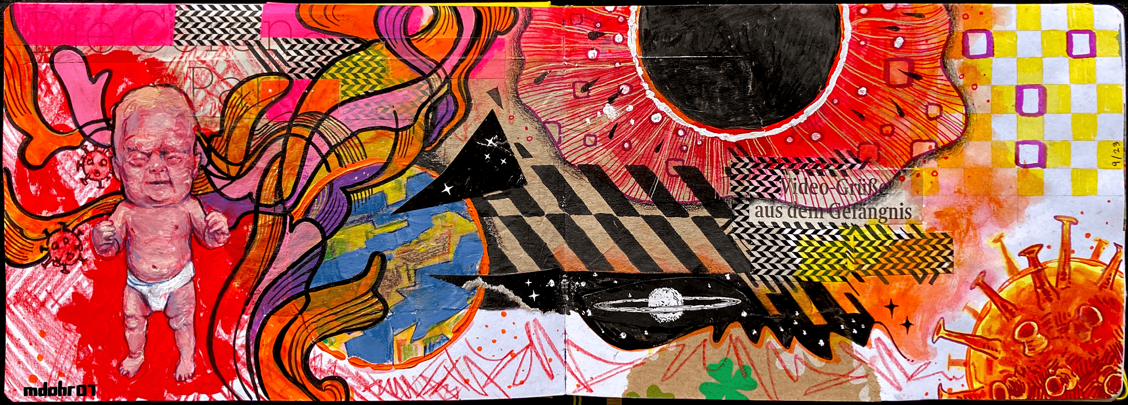 Art Diary Doppelseite #2