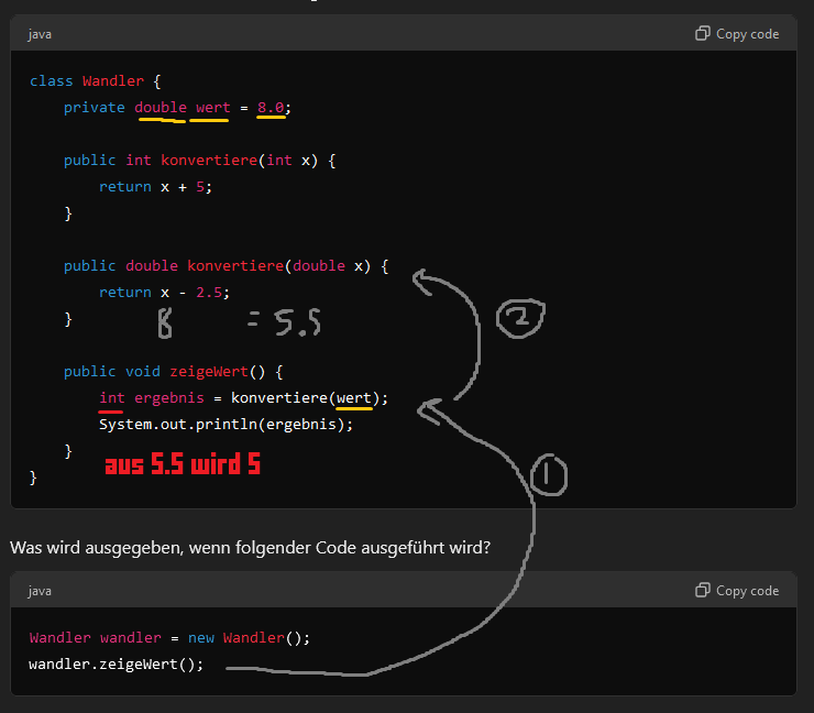 Screenshot of my practice with notes