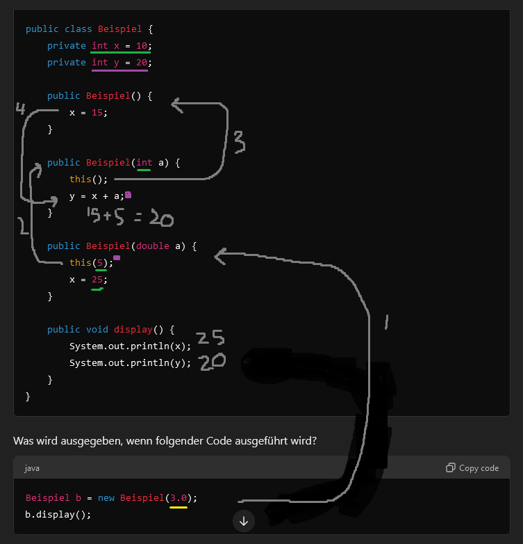 Screenshot of my practice with notes
