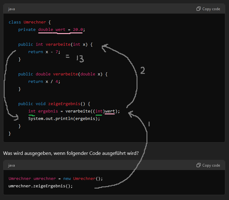 Screenshot of my practice with notes